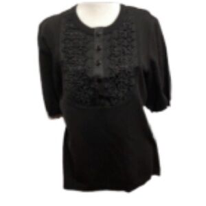NWT Nygard Elegant Black Sweater Size Petite Large 14/16